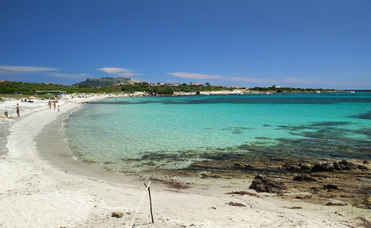Photo de Spiaggia Cala Banana avec sable beige de surface