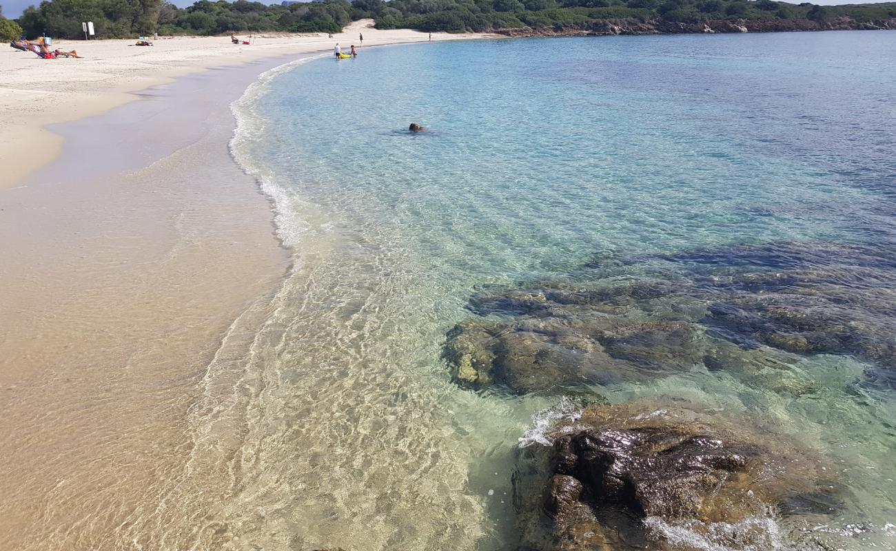 Photo de Plage de Bados avec sable beige de surface