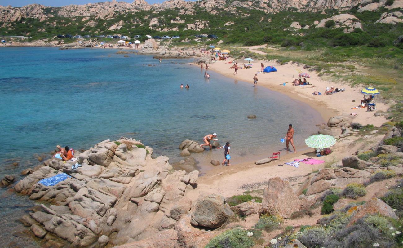 Photo de Spiaggia del Cardellino avec caillou fin clair de surface