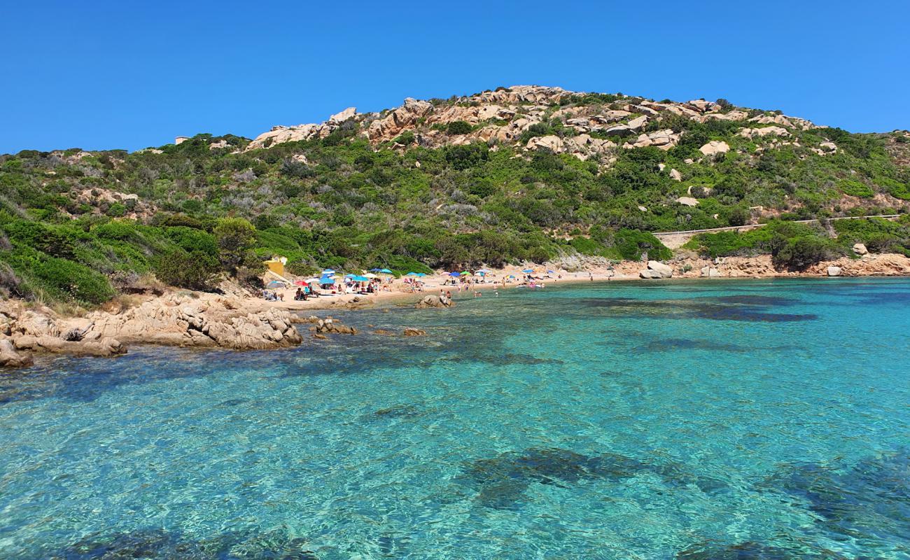 Photo de Cala Spalmatore avec sable lumineux de surface