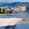 Malcesine bathing beach