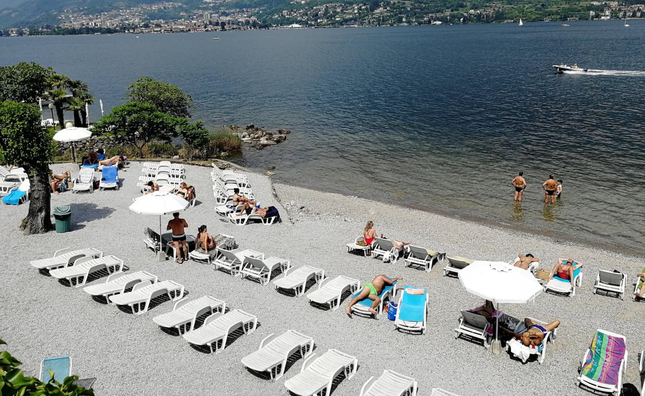 Photo de Cala Silva Beach avec petits galets beige de surface