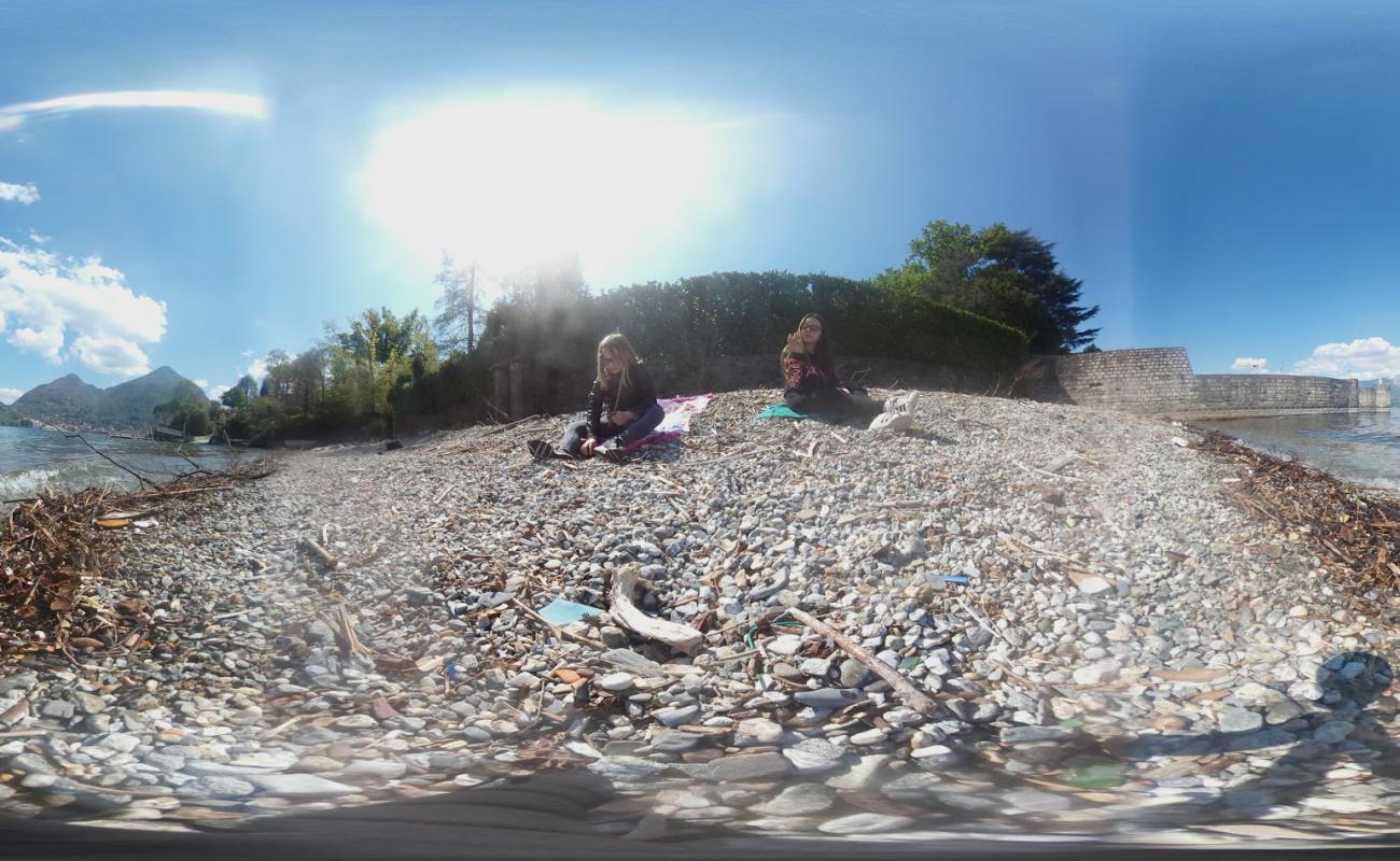 Photo de Spiaggia del Fortino avec roches de surface