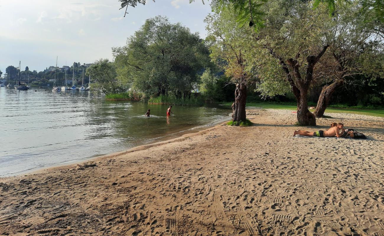 Photo de Spiaggia Guree Monvalle avec sable beige de surface