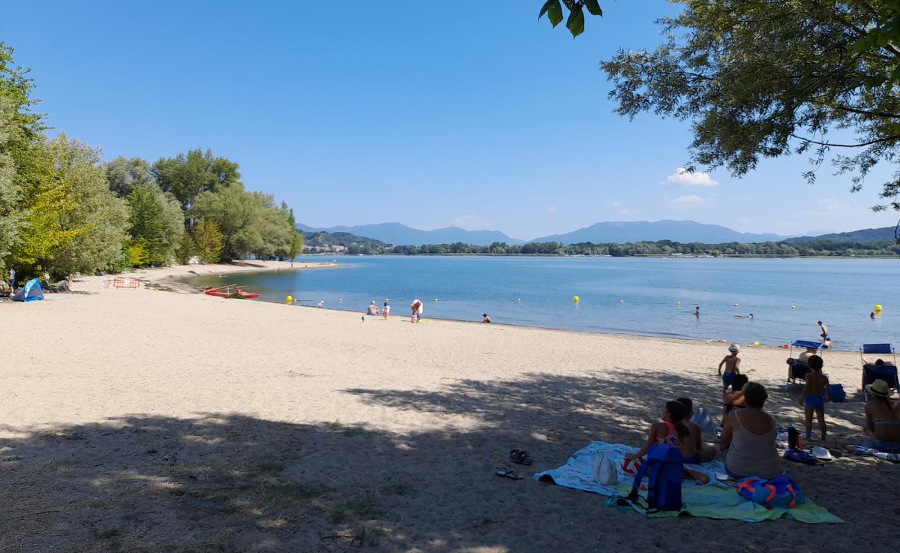 Photo de Spiaggia del Sorriso avec sable beige & galets de surface