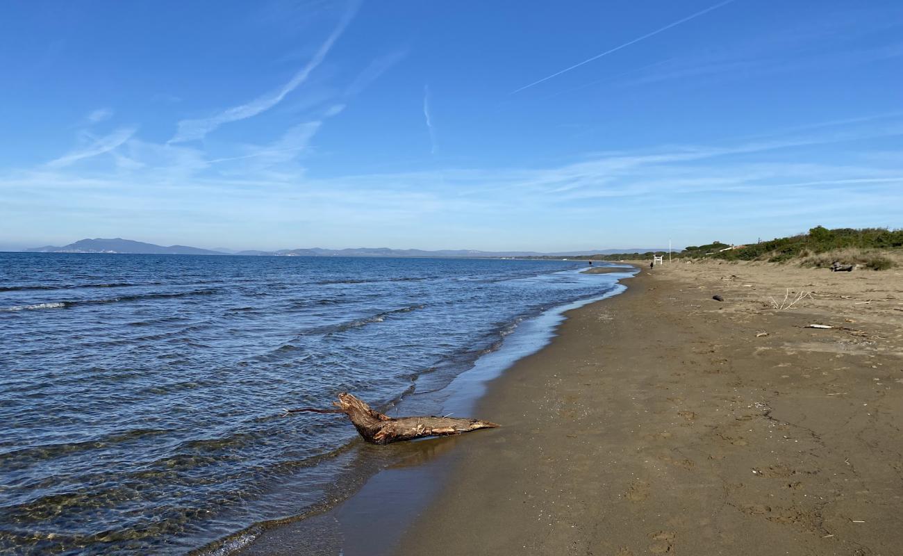 Photo de Spiaggia Giannella avec sable beige de surface