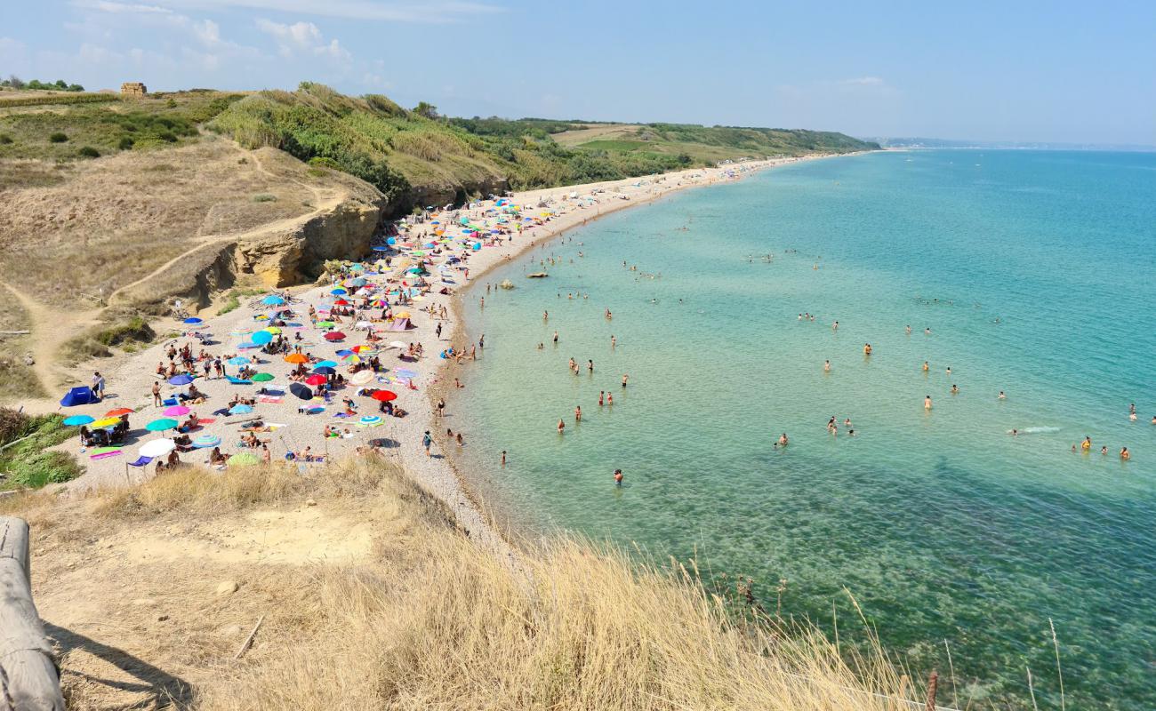 Photo de Spiaggia di Punta Aderci avec galets gris de surface