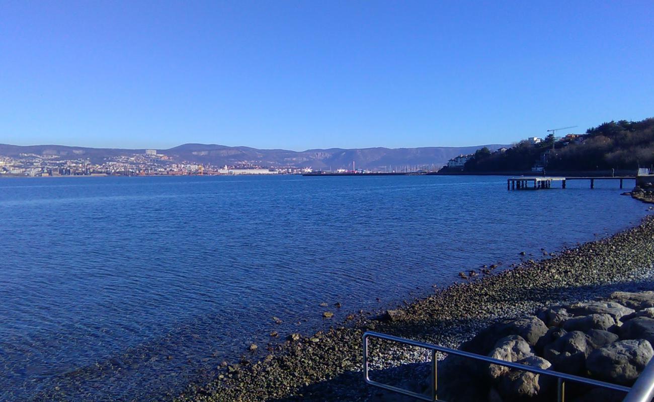 Photo de Molo T Beach avec surface béton pavée de surface