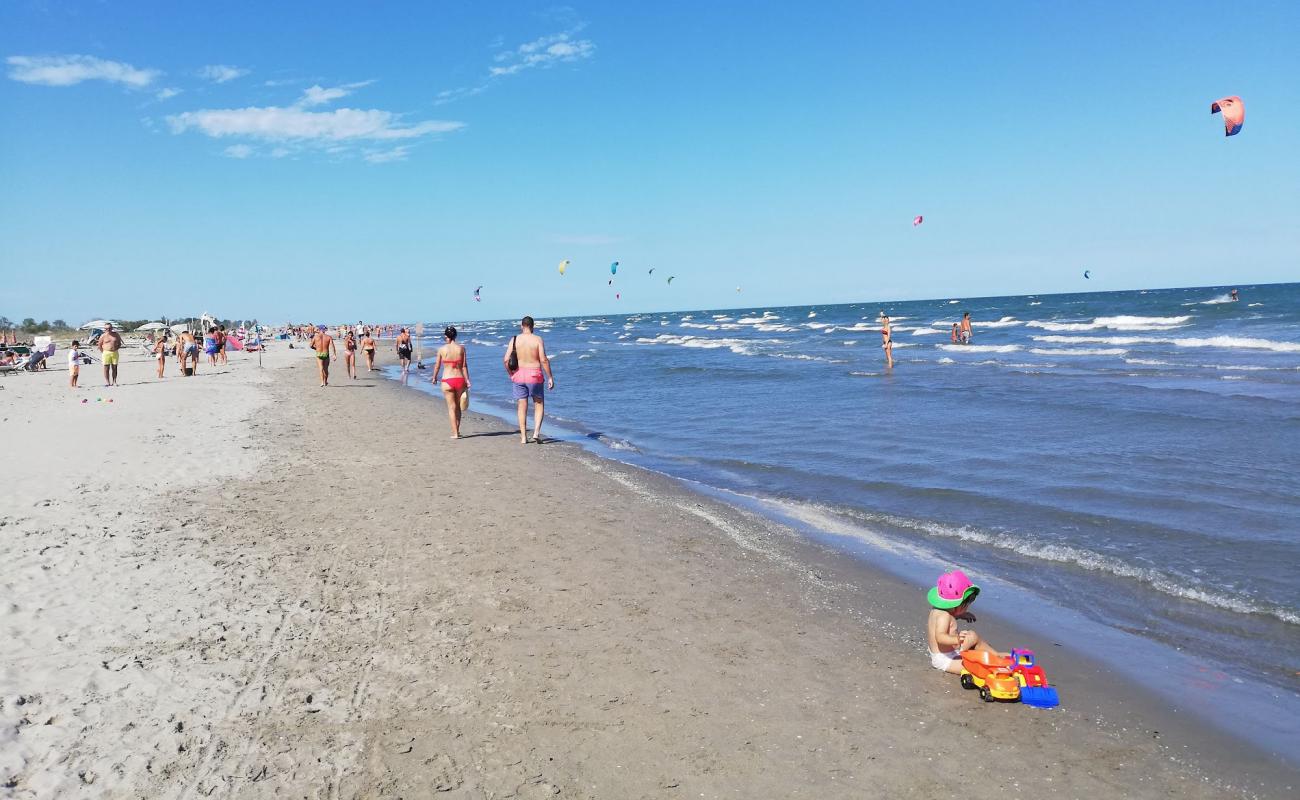 Photo de Plage de Barricata avec sable lumineux de surface