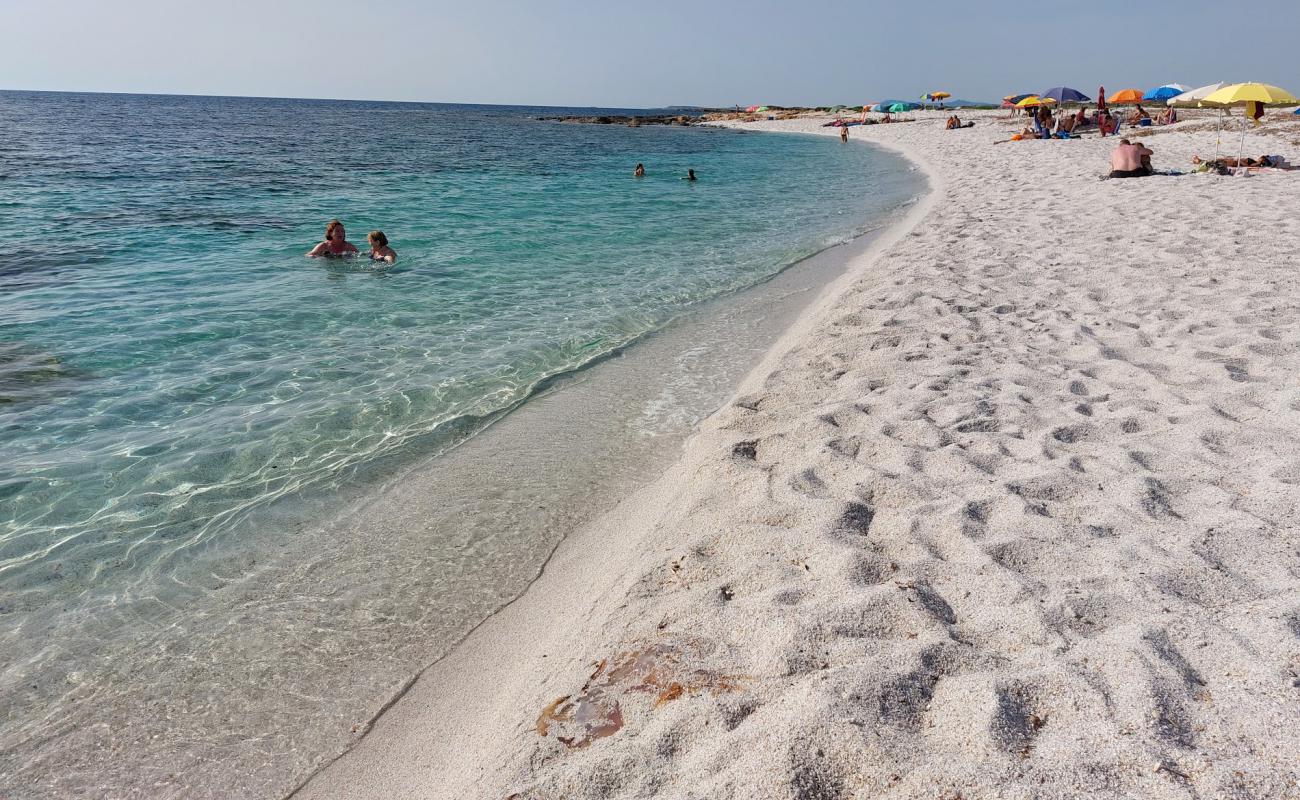 Photo de Spiaggia Corrighias avec sable lumineux de surface