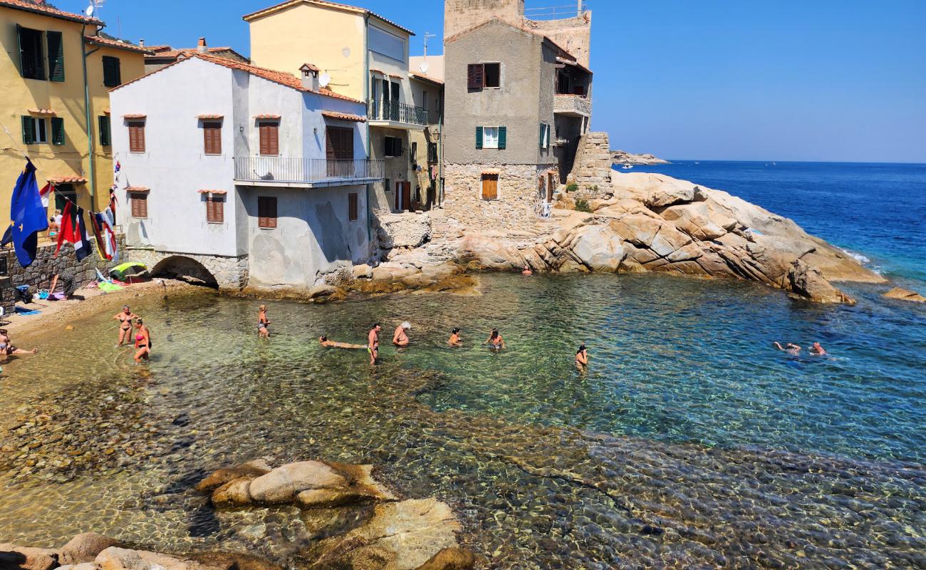 Photo de Caletta del Saraceno avec roches de surface