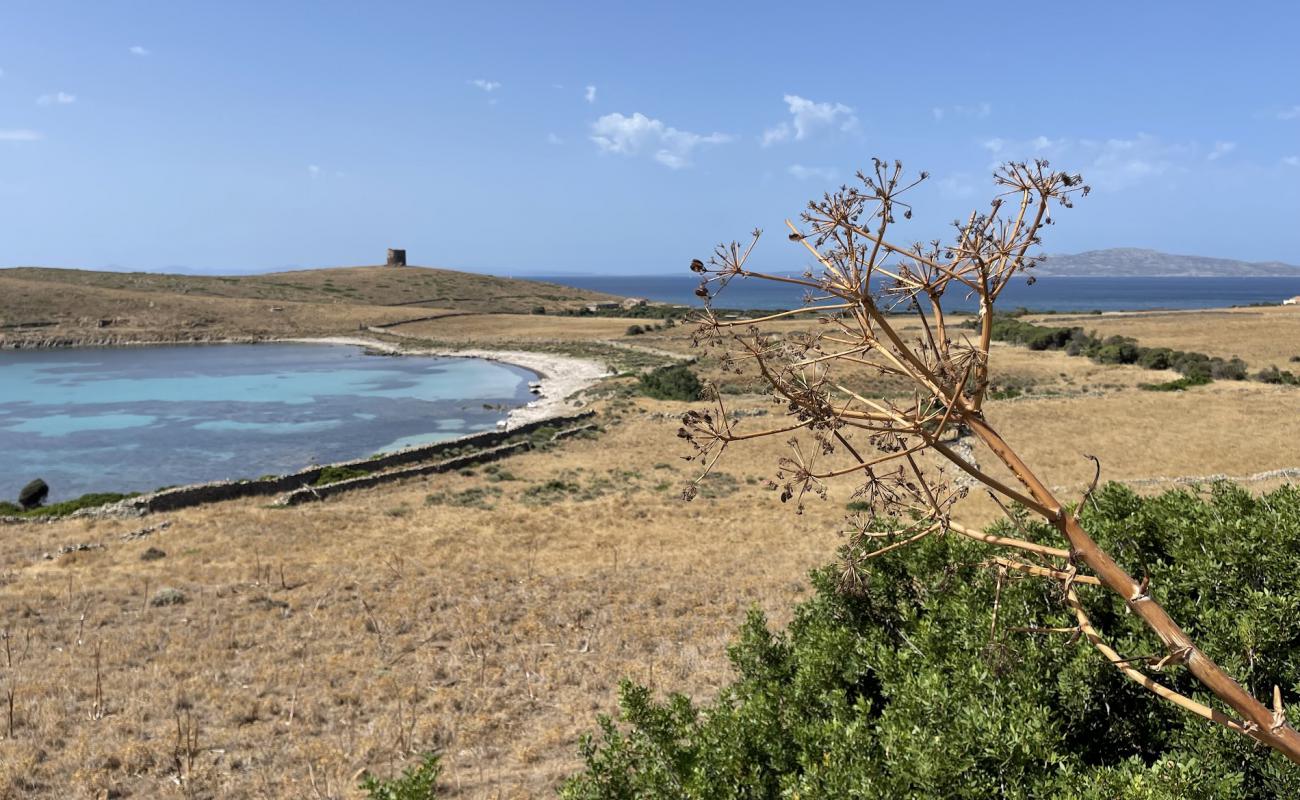 Photo de Spiaggia di Cala Barche Napoletane avec caillou fin clair de surface