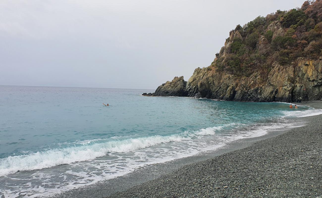 Photo de Spiaggia Arenon avec caillou fin gris de surface