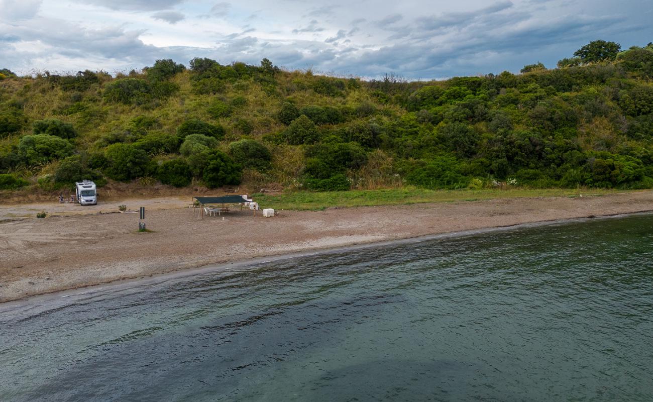 Photo de Spiaggia della Puntata avec sable lumineux de surface