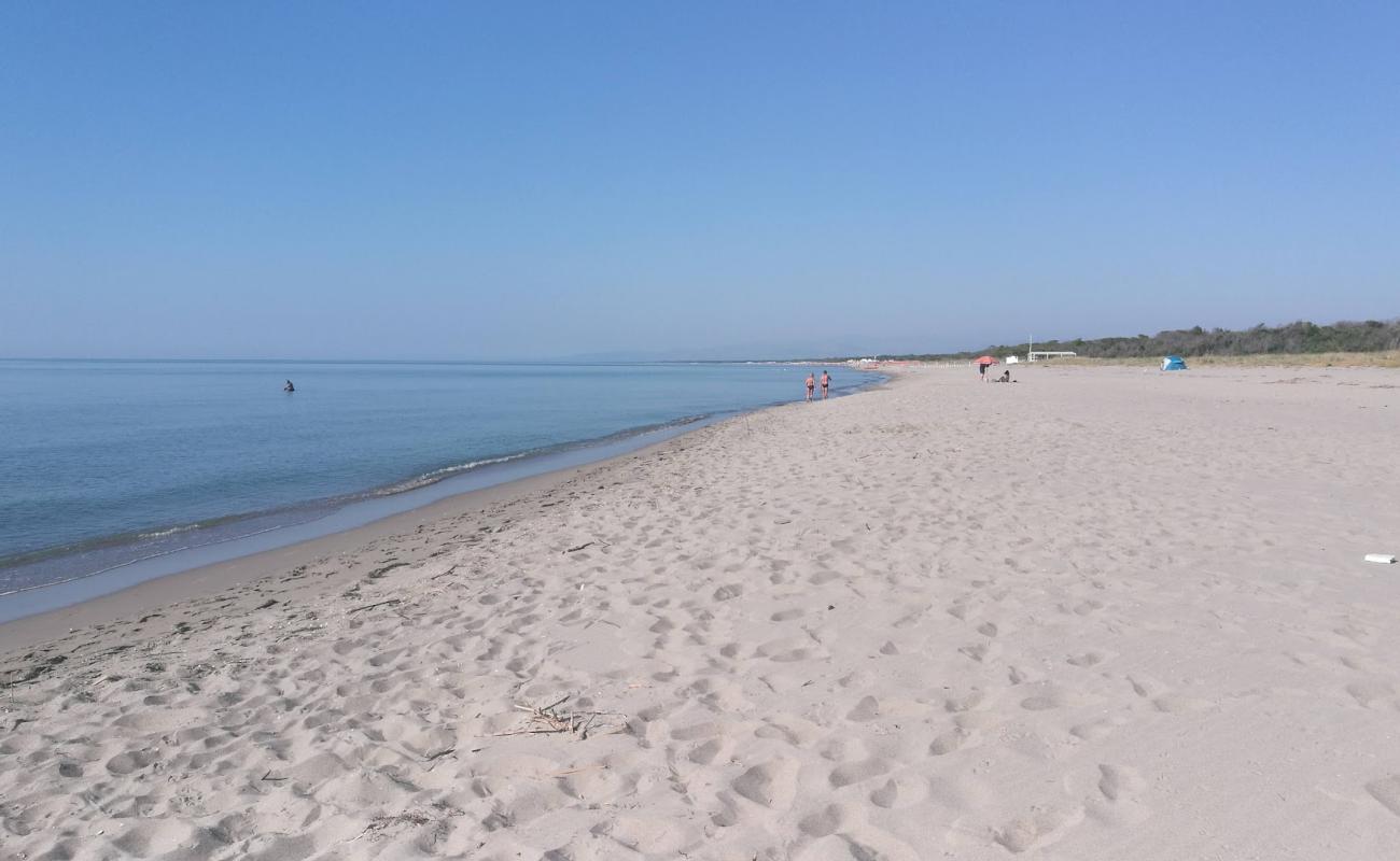 Photo de Ti Blu Spiaggia avec sable beige fin de surface