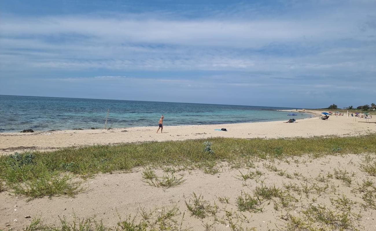 Photo de Spiaggia di Palmintiello avec sable beige de surface