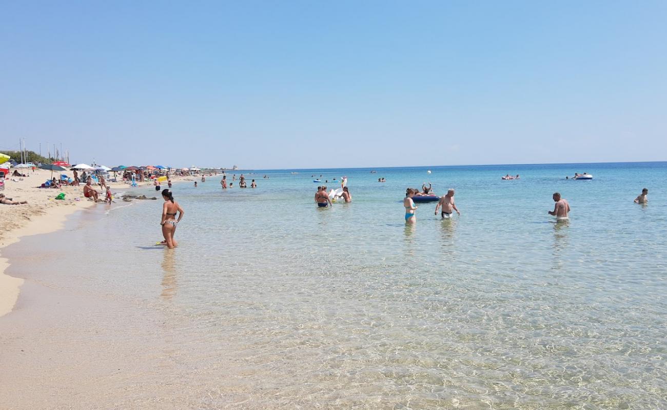 Photo de Specchiarica Beach avec sable beige & pierres de surface