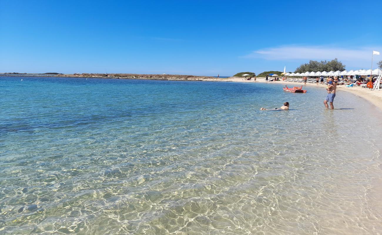 Photo de Lido Elios avec sable coquillé beige de surface