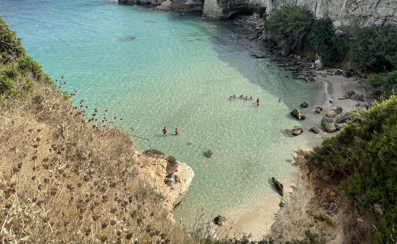 Photo de Baia Murrune avec sable beige de surface