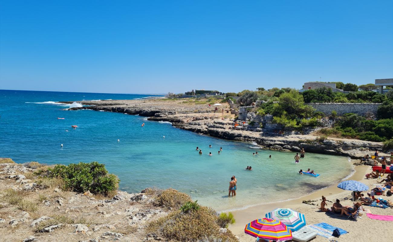 Photo de Spiaggia di Porto Marzano avec sable lumineux de surface