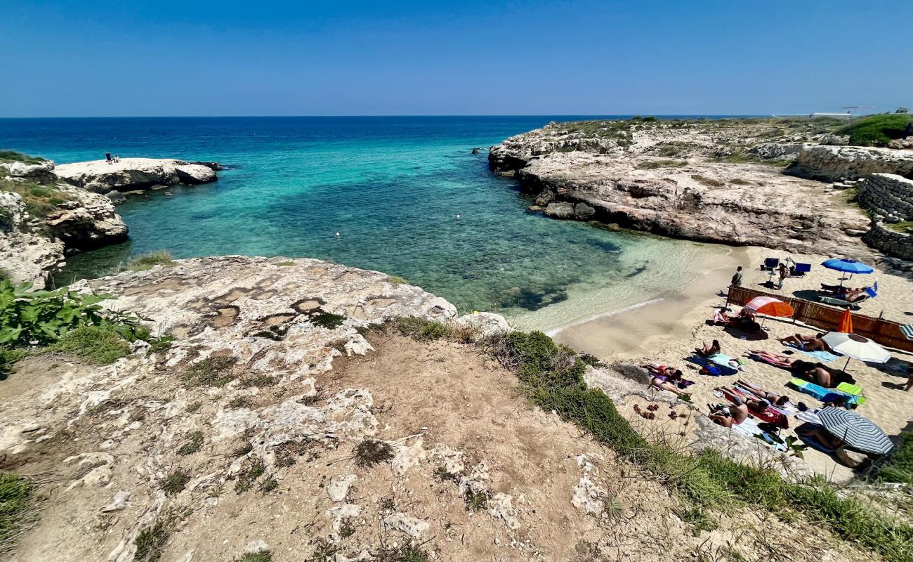 Photo de Lido Colonia avec sable lumineux de surface