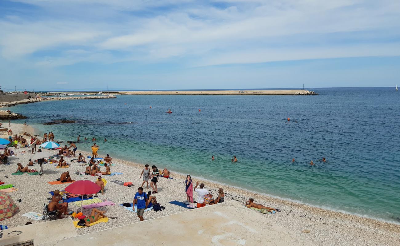 Photo de Spiaggia del Macello avec caillou clair de surface