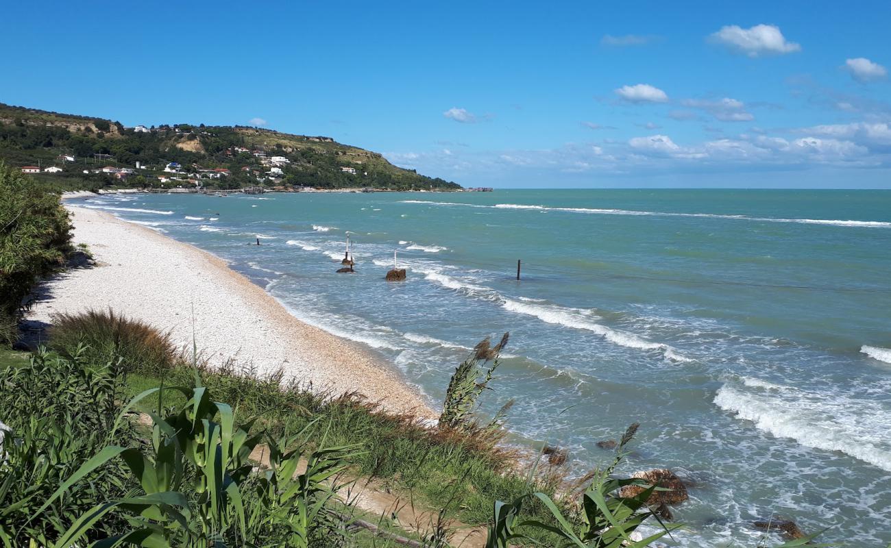 Photo de Spiaggia della Fuggitella avec sable beige & galets de surface