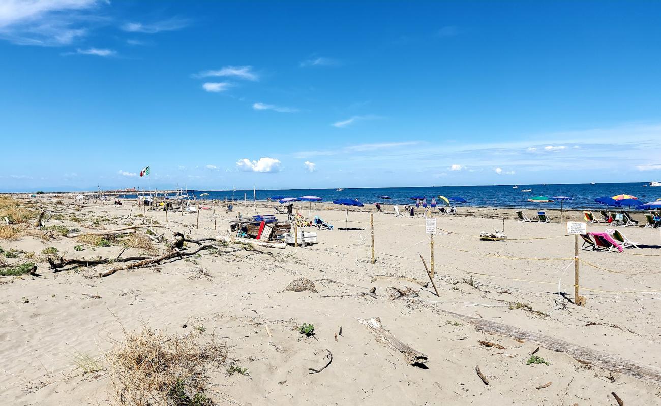 Photo de Spiaggia di Ca Roman avec sable lumineux de surface