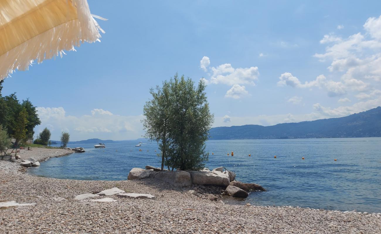 Photo de Tre Ponti Beach avec galets gris de surface