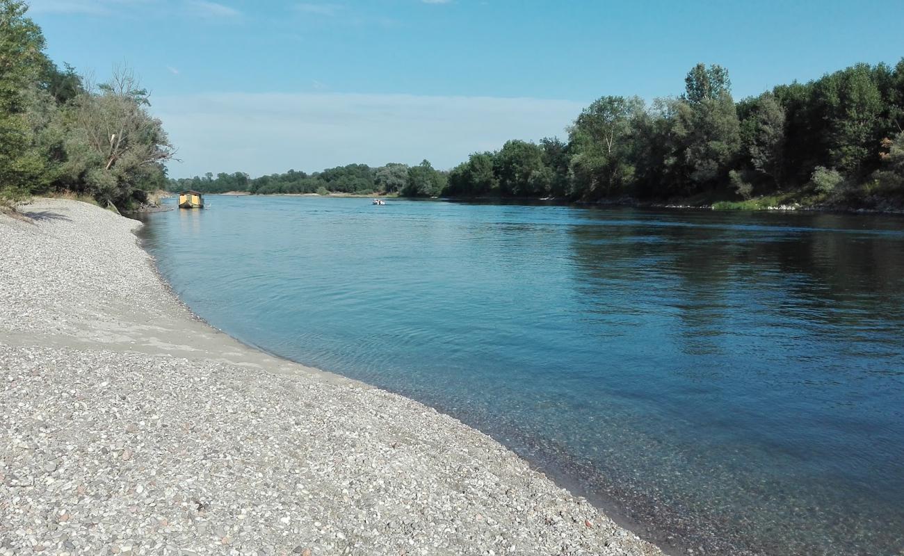 Photo de Grande Spiaggia del Ticino avec sable lumineux de surface