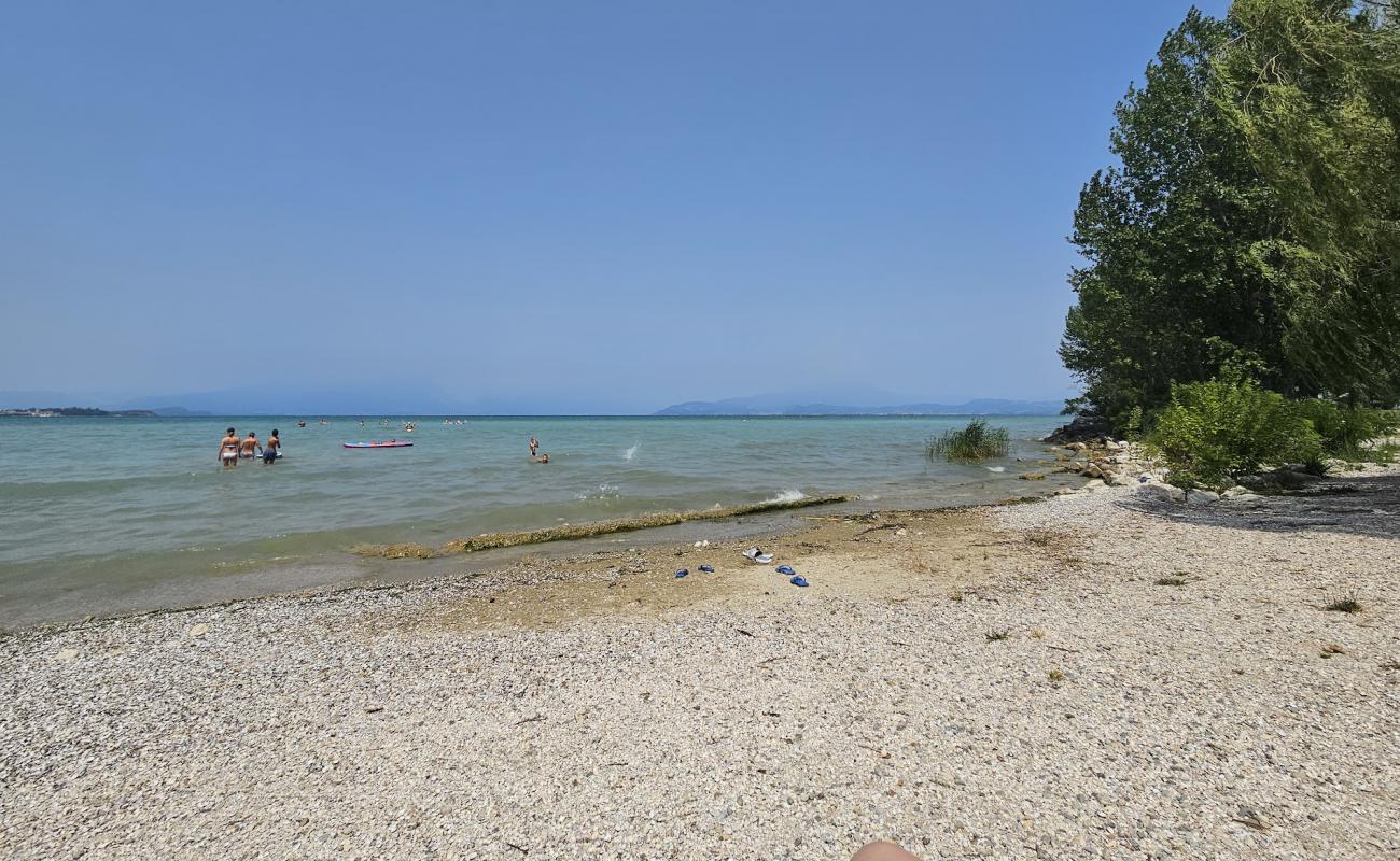 Photo de Spiaggia Punta Gro avec herbe de surface