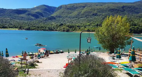 Spiaggia La Gravara - Lago di Barrea