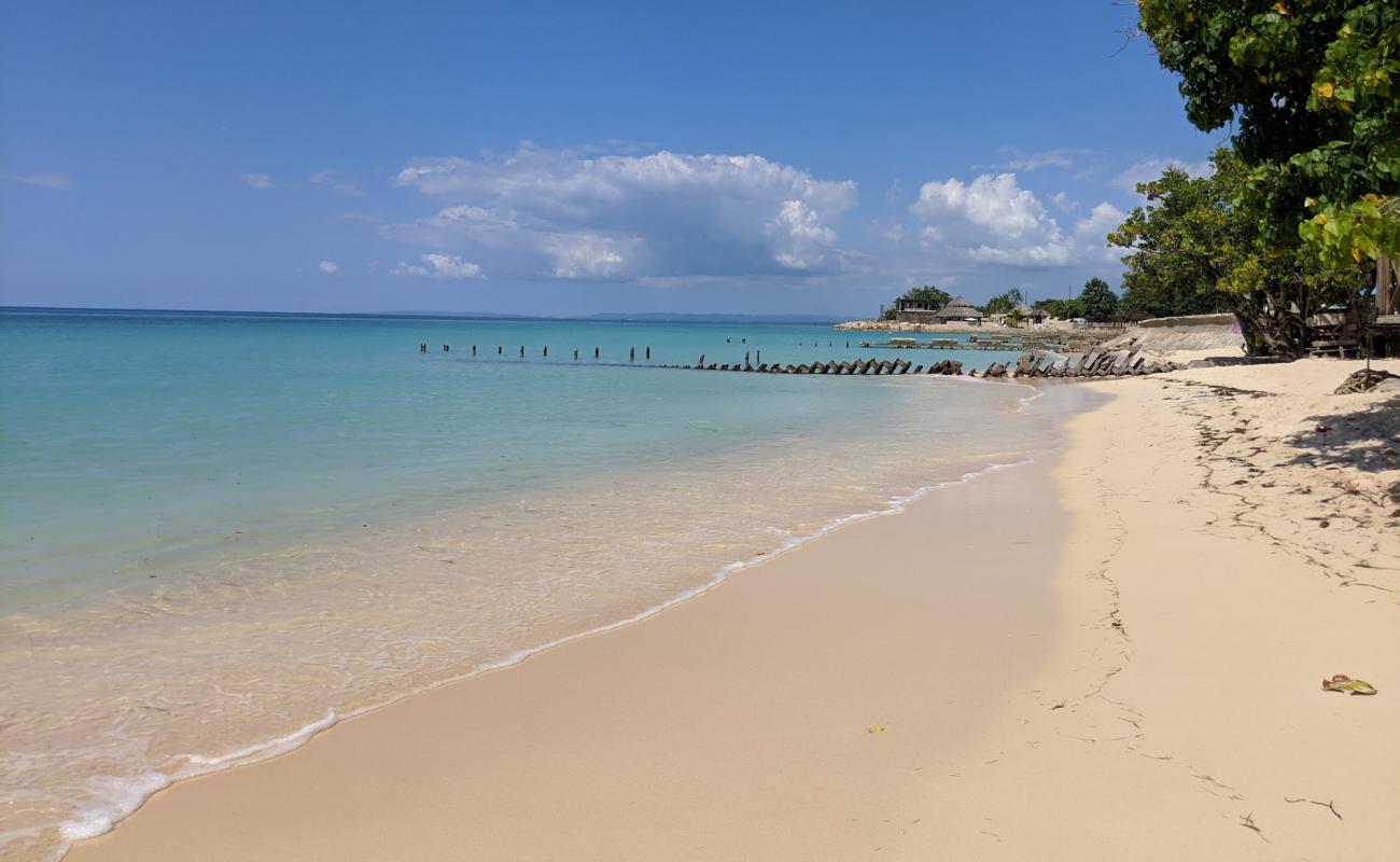 Photo de Belmont Sands avec sable beige fin de surface