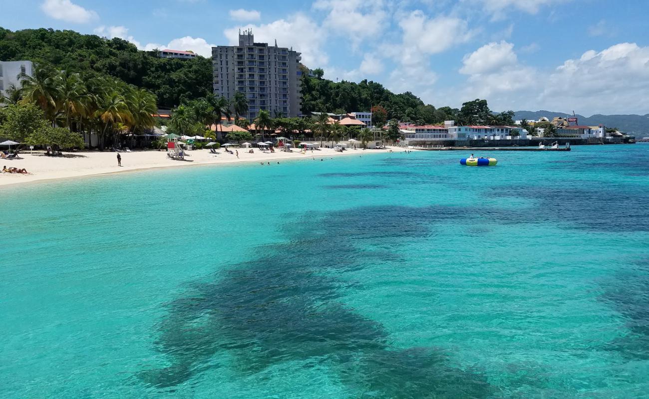 Photo de Plage de la Grotte du Docteur avec sable lumineux de surface