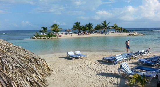 Plage de l'Holiday Inn Montego Bay