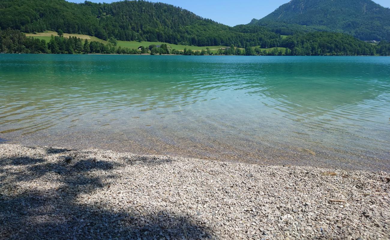 Photo de Badeplatz Stollinger avec caillou gris de surface