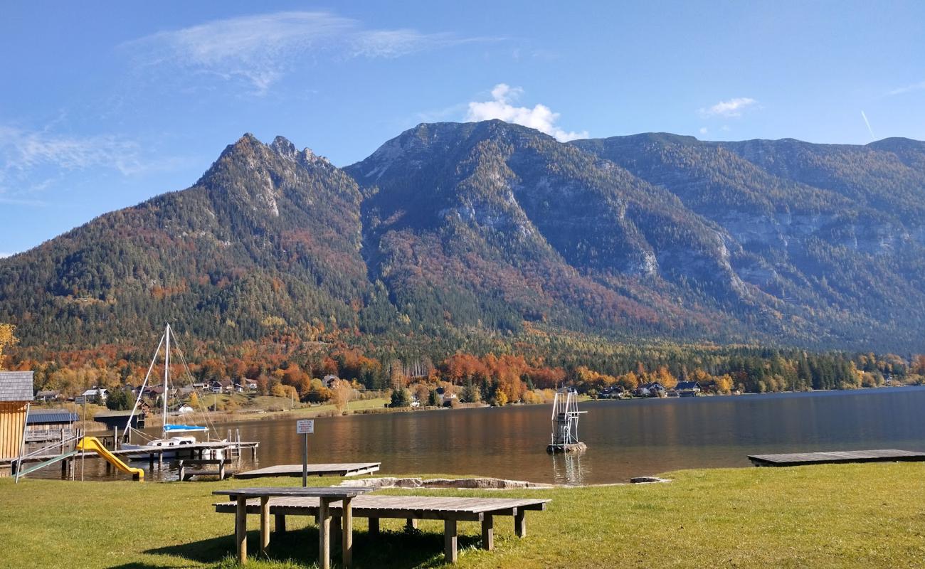 Photo de Strandbad Untersee avec herbe de surface