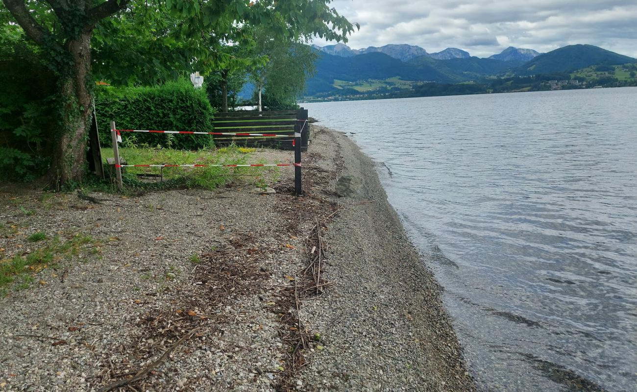 Photo de Offentlicher Badeplatz avec caillou fin gris de surface