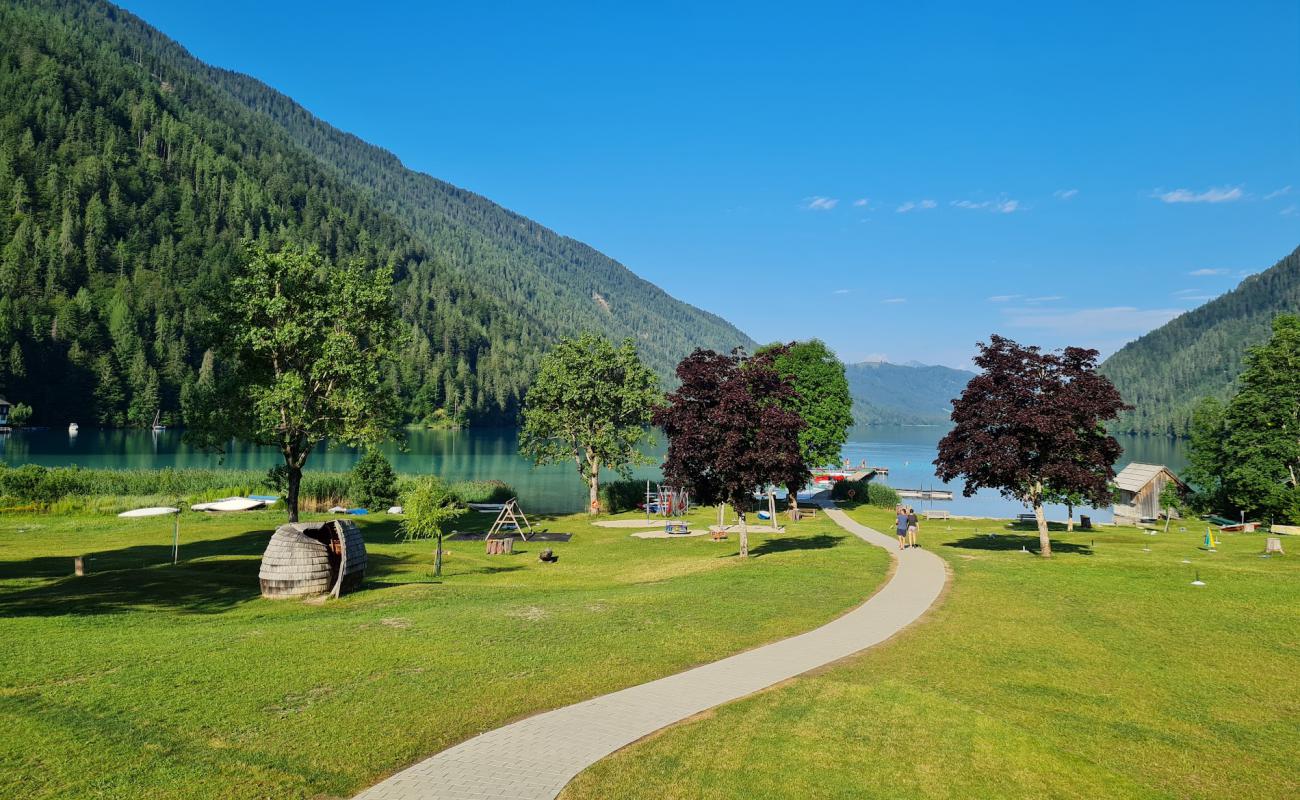 Photo de Strandbad Stockenboi avec herbe de surface