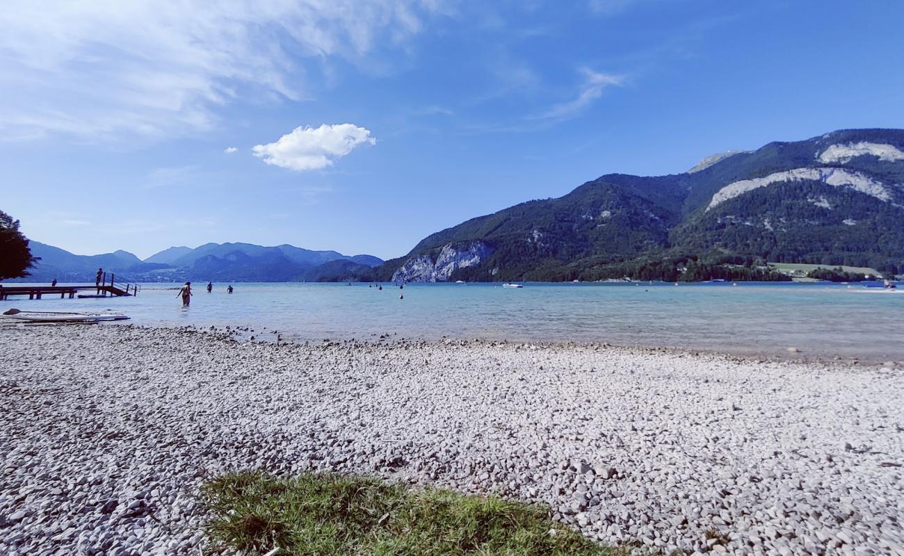 Photo de Schwand Strand avec caillou fin clair de surface