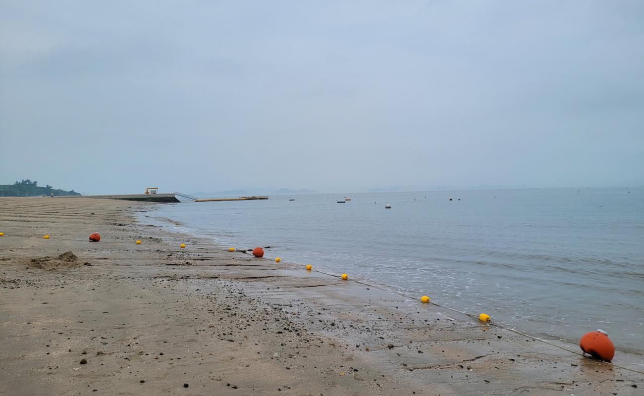 Photo de Gagye Beach avec sable beige de surface