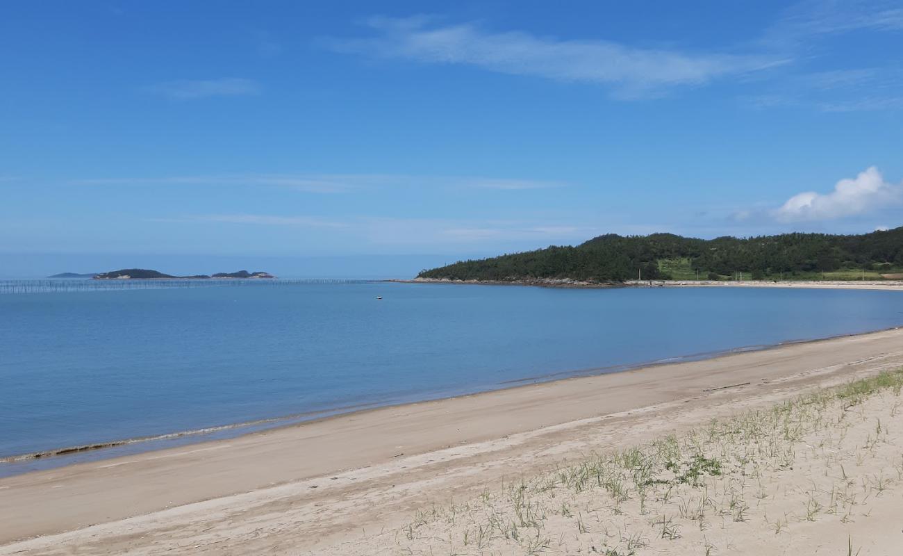 Photo de Chupo Beach avec sable lumineux de surface