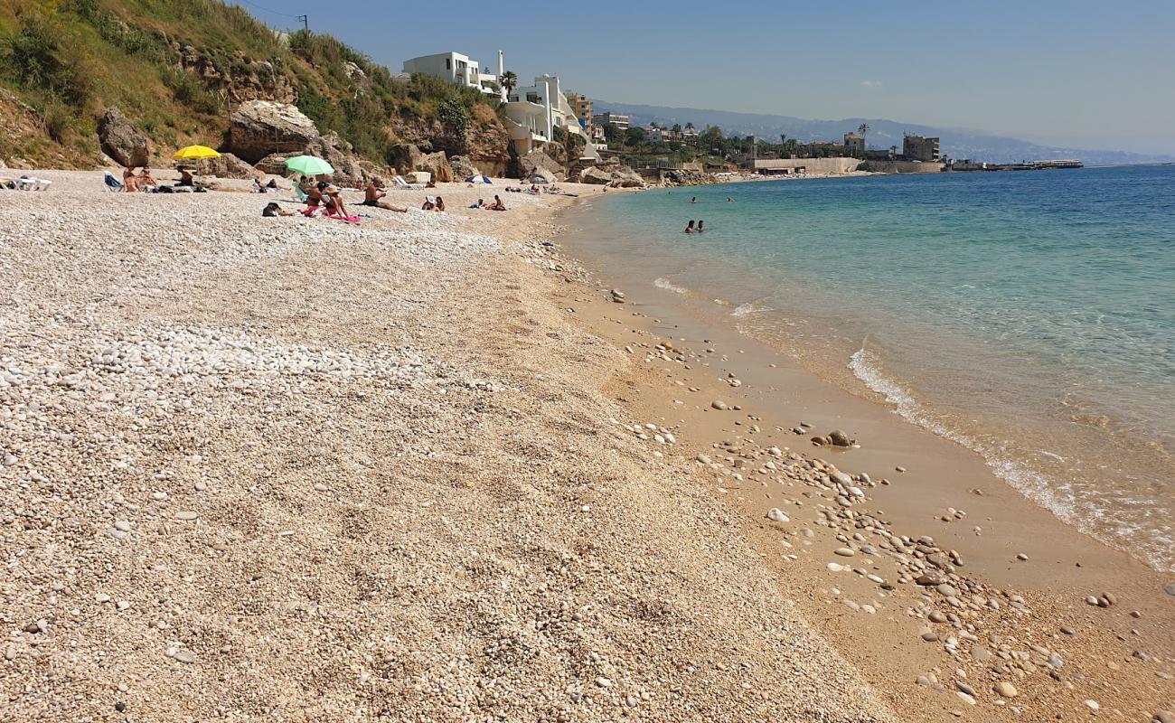Photo de Bahsa Beach avec galets beige de surface