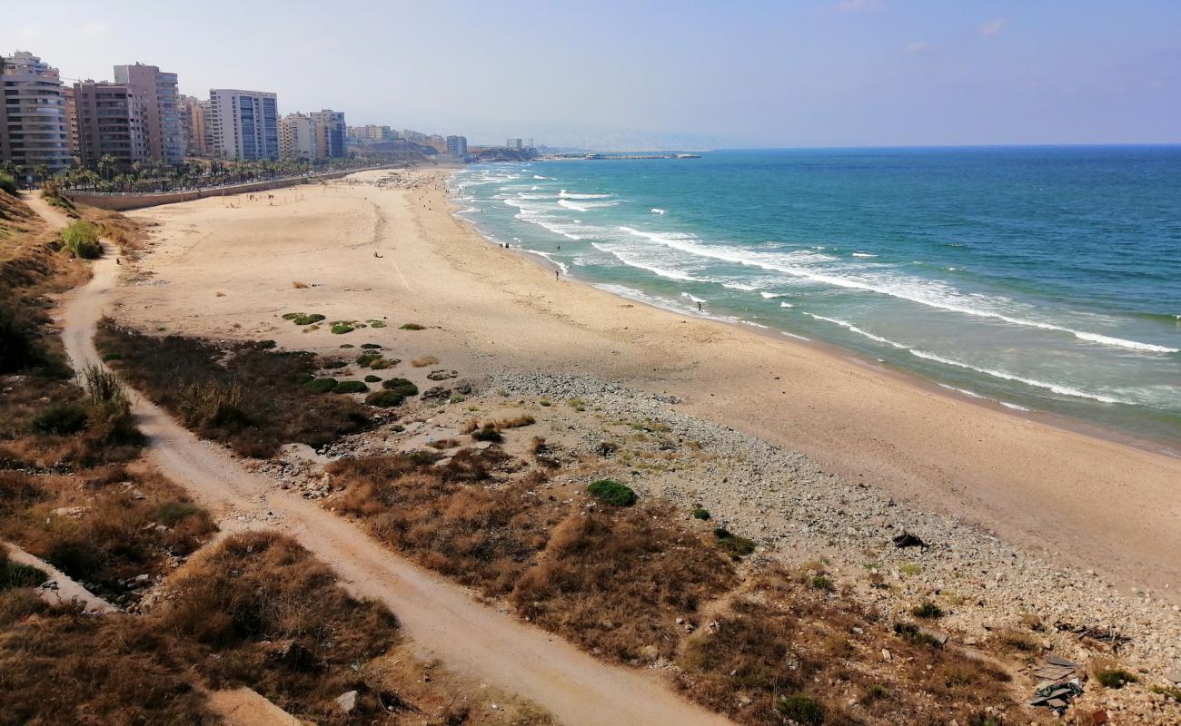 Photo de Ramlet Al Baida Beirut avec sable lumineux de surface