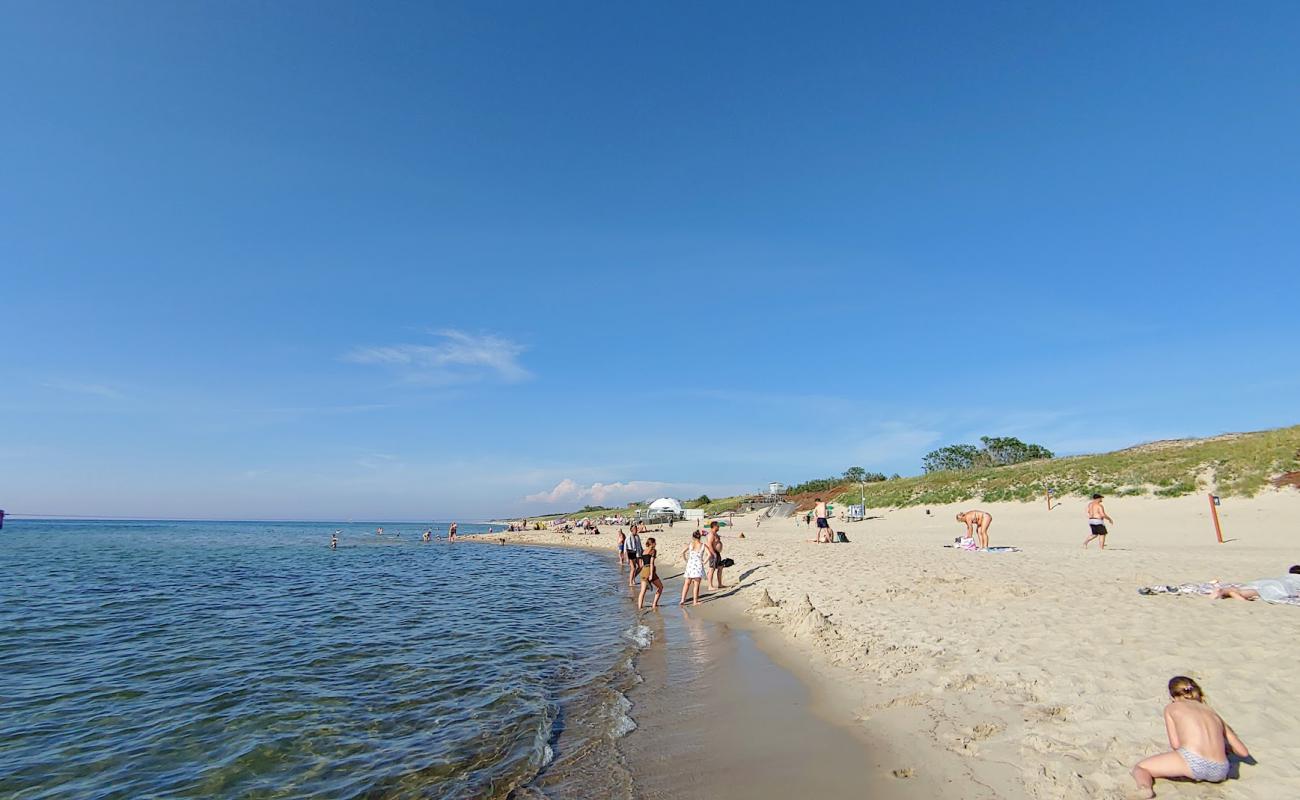 Photo de Skruzdynas Beach avec sable fin et lumineux de surface