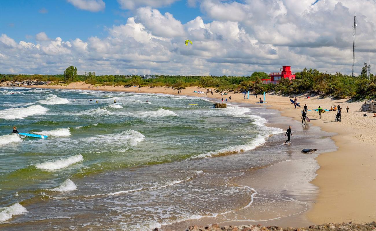 Photo de Pets' Beach avec sable beige de surface