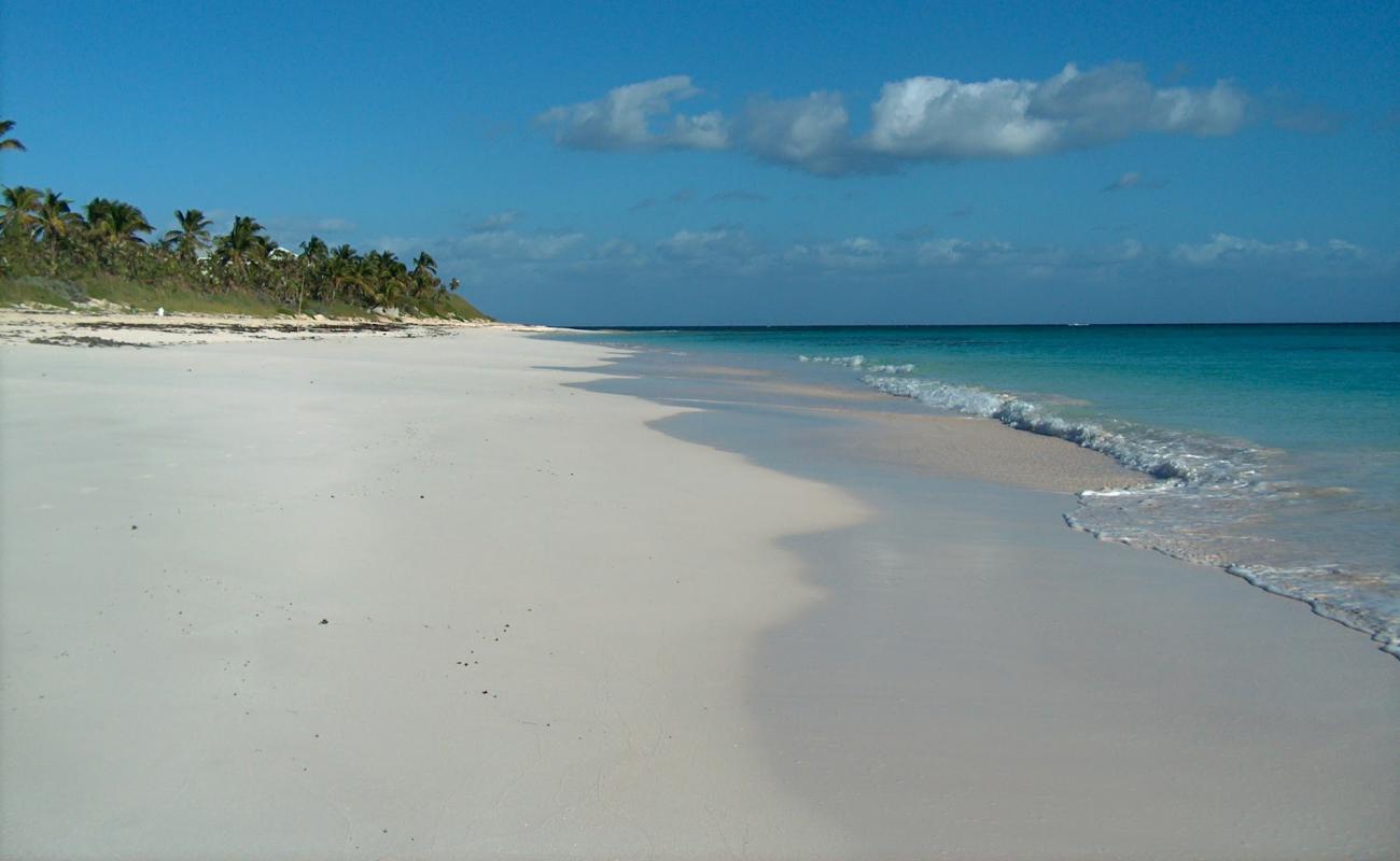Photo de Double Bay beach avec sable beige fin de surface