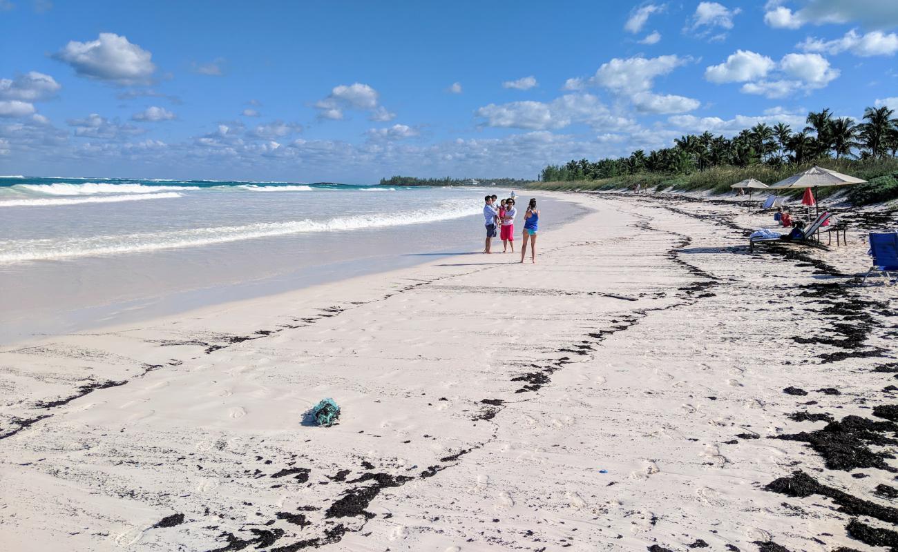 Photo de French Leave beach avec sable beige fin de surface