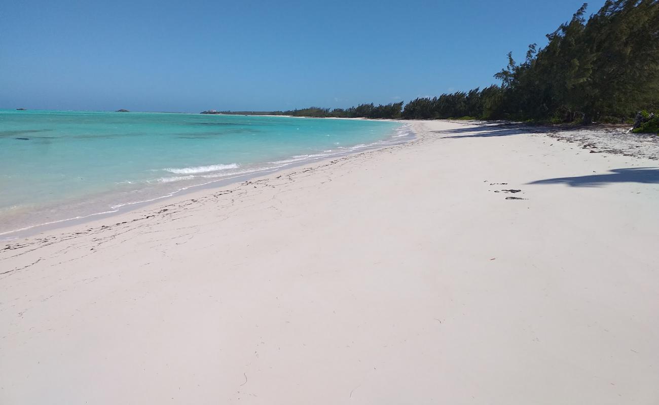 Photo de Cocoplum beach avec sable fin blanc de surface