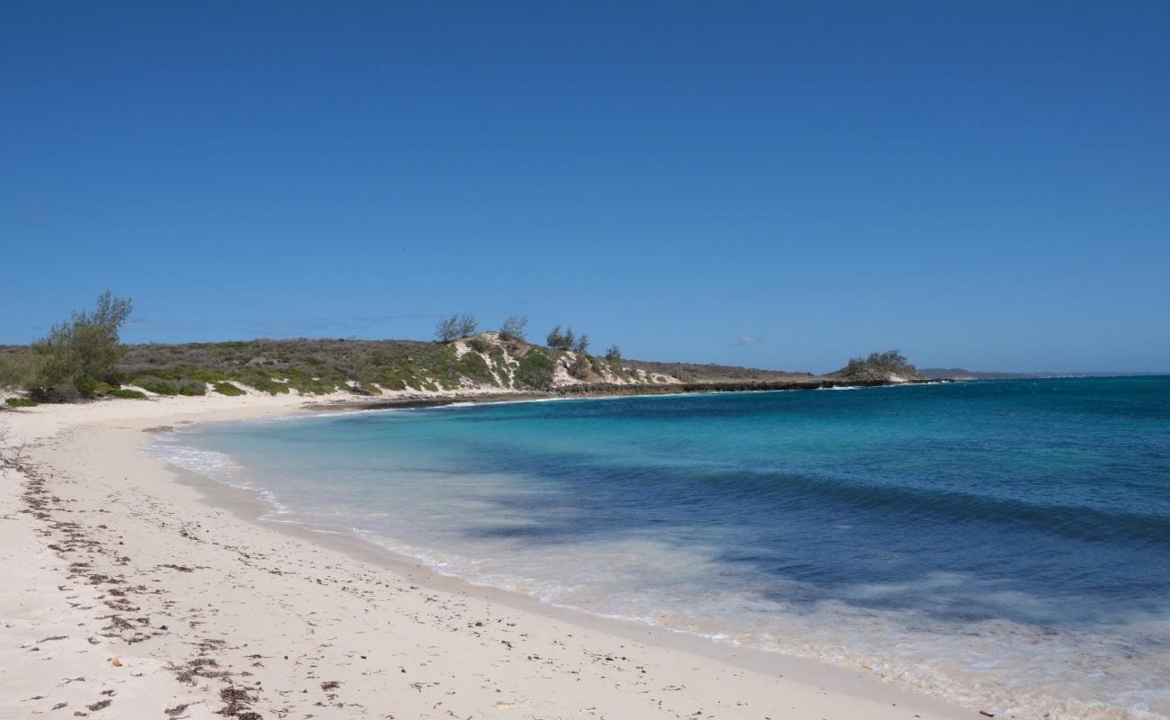 Photo de Beach angongo avec sable beige de surface